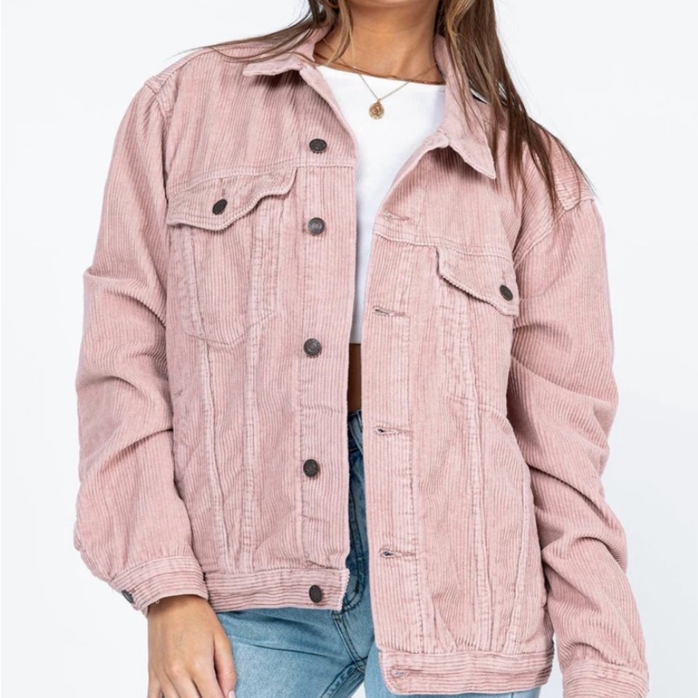 Princess Polly Women's Pink Jacket size 4